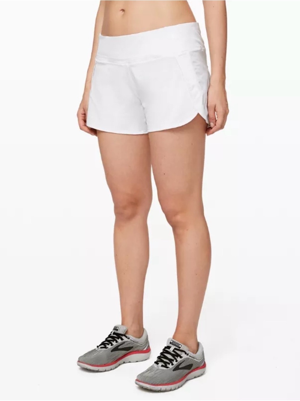lululemon athletica cream Performance Athletic Shorts